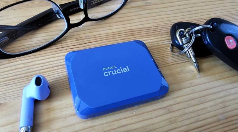 Micron external SSD size comparison