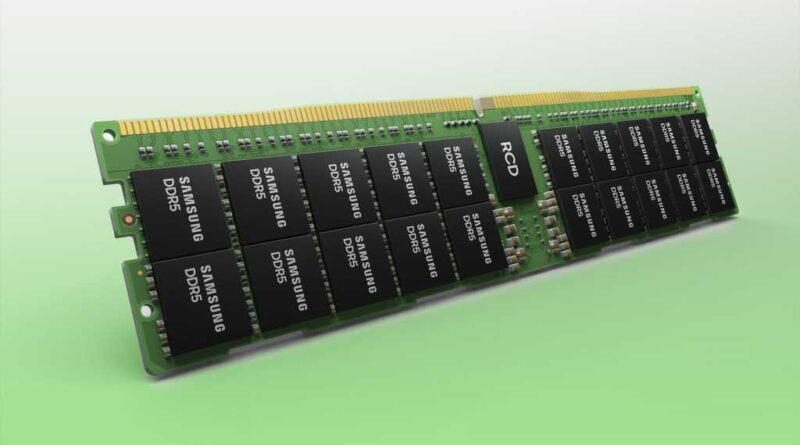 Samsung DDR5 memory module