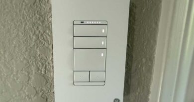 GE Cync Keypad Dimmer installed