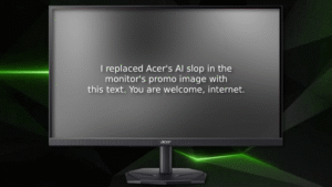 Acer gaming monitor KGB271U