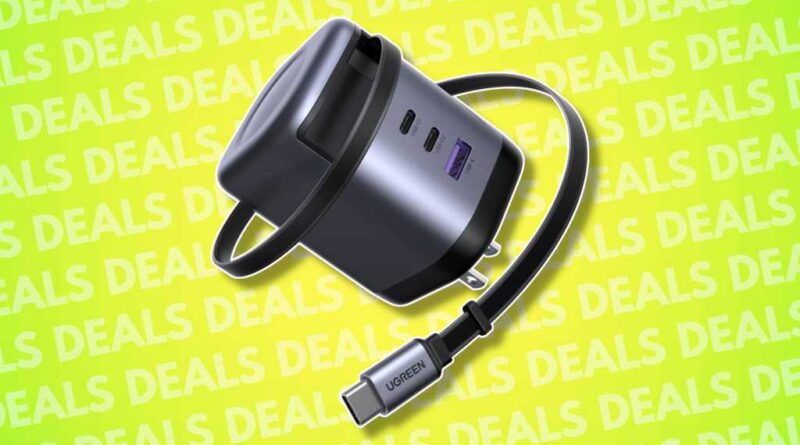 Ugreen Nexode 100W USB-C charger power adapter deal