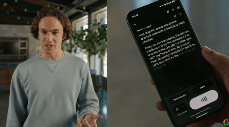 Google Translate powered by Gemini
