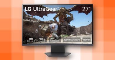 LG UltraGear 27GS60QC-B gaming monitor deal