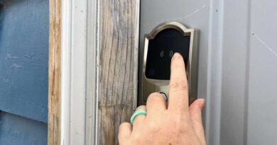 Smart lock getting pressed