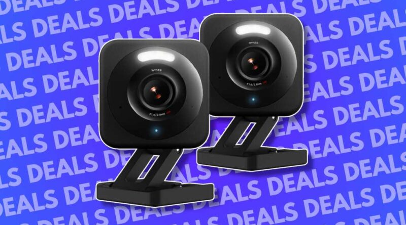 Wyze Cam v4 security camera 2-pack deal