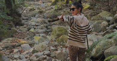Mouni Roy runs for life after hearing leopard`s spine-chilling roar on her trek