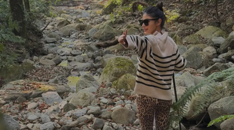 Mouni Roy runs for life after hearing leopard`s spine-chilling roar on her trek