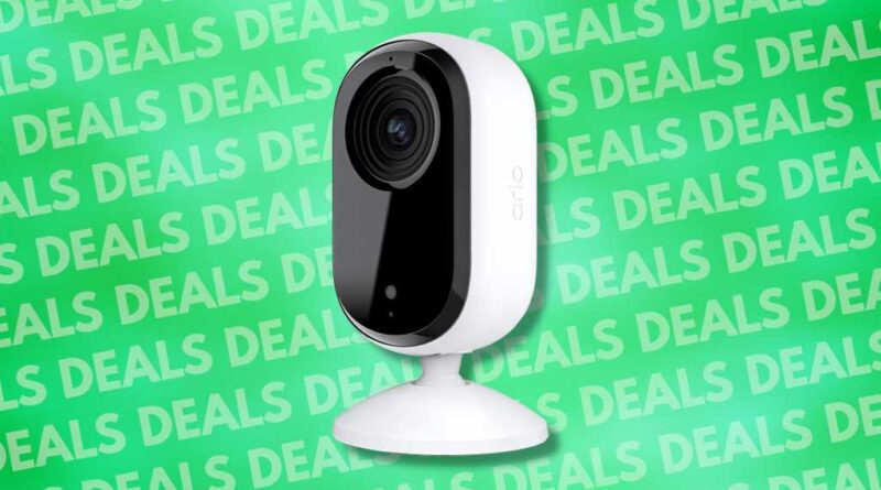 Arlo Essential Indoor 2K security camera deal