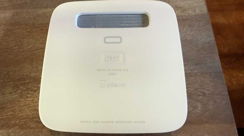 Place smoke detector