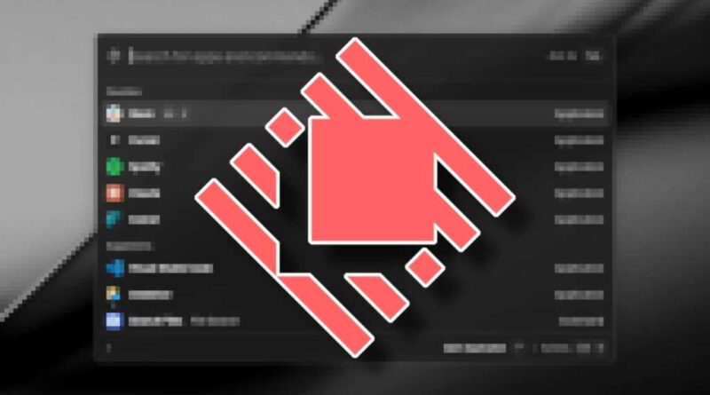 Raycast app logo on background example showing Raycast in action