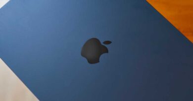 MacBook Air closed in midnight