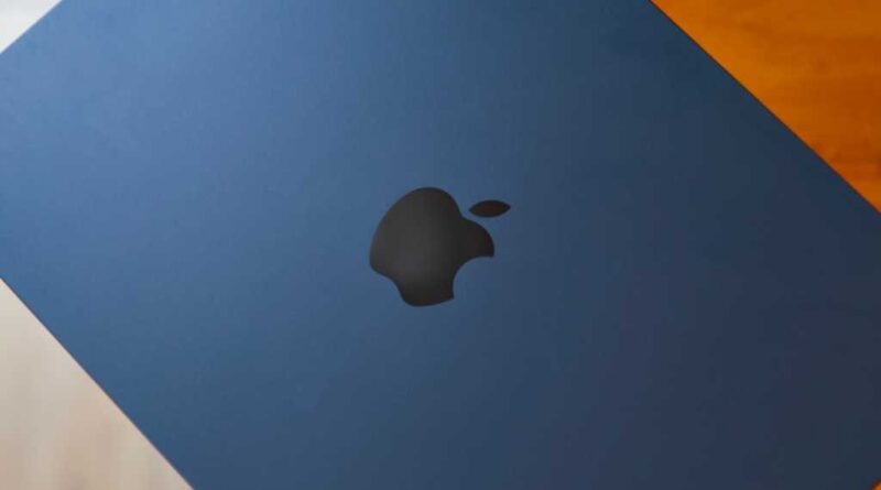 MacBook Air closed in midnight