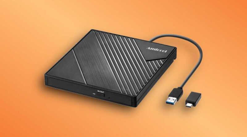 Amicool USB CD DVD external drive deal