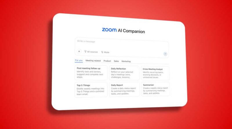 Zoom AI Companion 3.0 makes AI assistant free on web