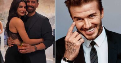 David Beckham congratulate Samantha and Raj Nidamoru