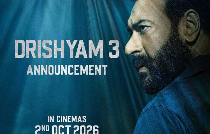 Ajay Devgn Drishyam 3 To Release On 2 October 2026