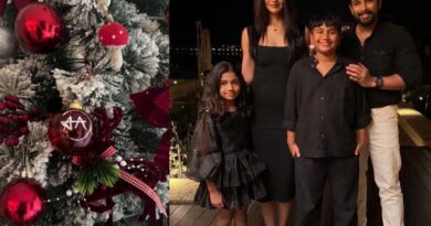 Sneha Reddy creates AA tree as X Mas Special