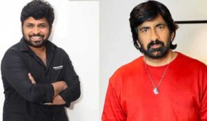 Speculation on Ravi Teja Irumudi backdrop
