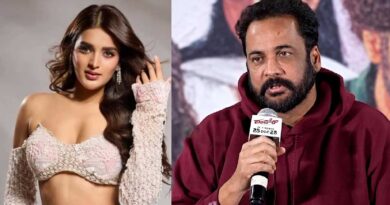 Nidhhi Agerwal reacted to Shivaji comments