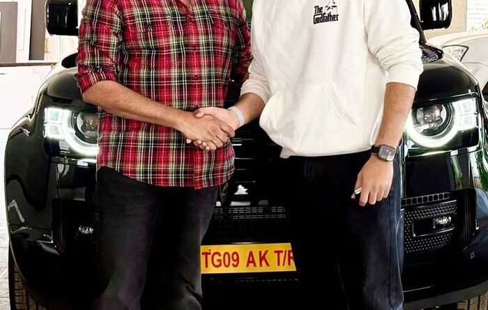 Pawan Kalyan Gifted Land Rover To OG Director Sujeeth