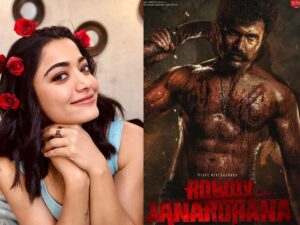 Rashmika on Vijay Devarakonda Rowdy Janardhana look