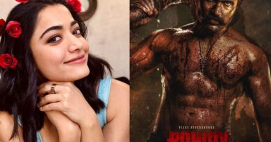 Rashmika on Vijay Devarakonda Rowdy Janardhana look