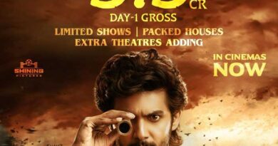 Aadi Saikumar Shambhala First Day Worldwide Collections