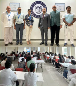 Ambassador of India Visits St Martinus University Faculty of Medicine Curacao