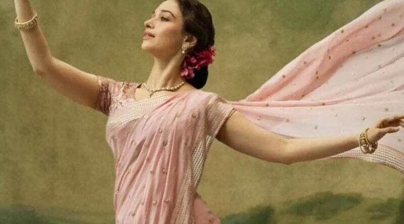 Tamannaah first look from V. Shantaram biopic released