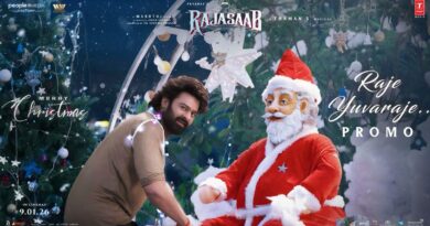 The Raja Saab lightens X Mas with third single promo