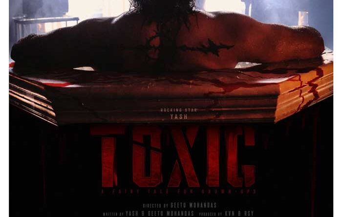 Toxic 100 days to go Yash starrer new poster unveiled with final release date