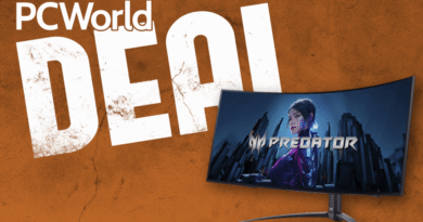 PCW deal template — Acer Predator X39 gaming monitor