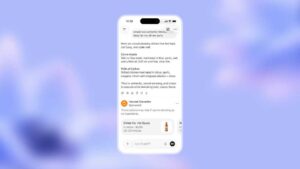 OpenAI ads in ChatGPT example mobile mockup