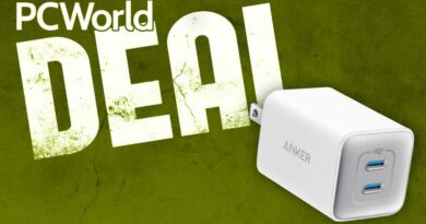 Anker Nano 47W 2-port USB-C charger block power adapter PCWorld deal