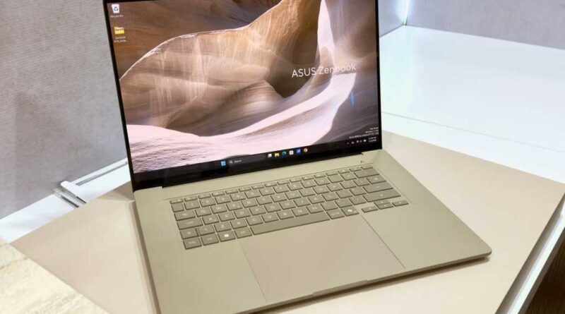 Asus Zenbook A16 at CES 2026