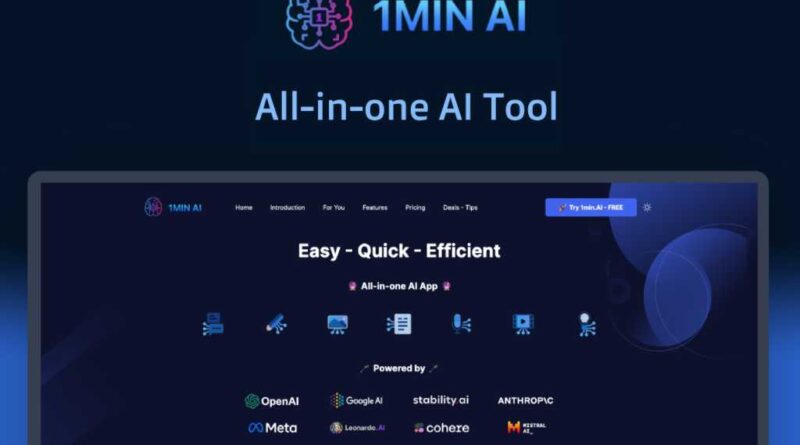 1min.AI: 3-Year Subscription (Advanced Business Plan)