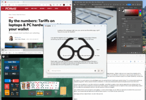 Copilot Vision plus logo plus mosaic
