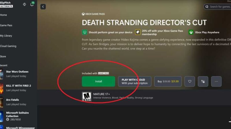 Windows on Arm install Xbox Windows
