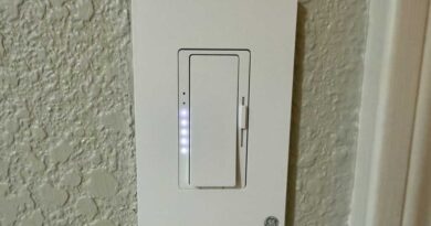 GE Cync Paddle Dimmer installed
