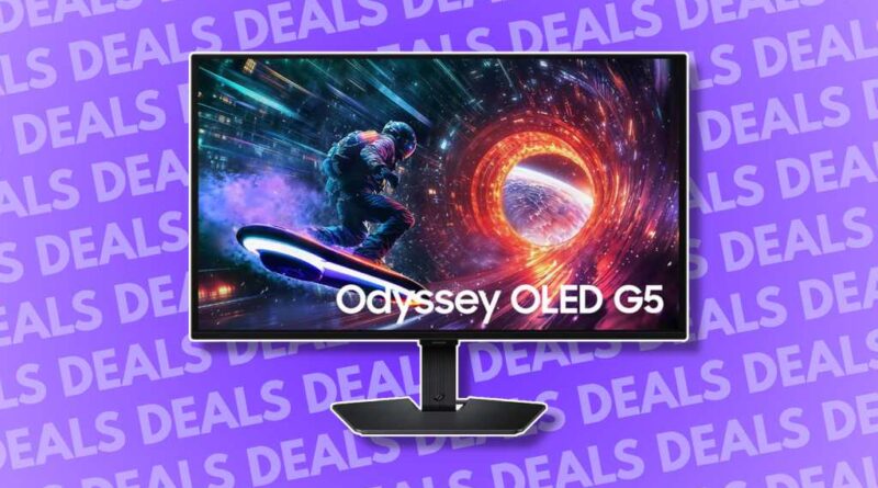 Samsung Odyssey OLED G50SF monitor deal