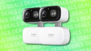 Tapo HybridCam 360 security camera 2-pack deal