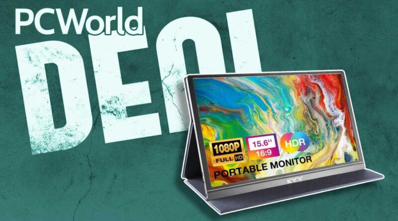KYY 1080p portable laptop monitor deal