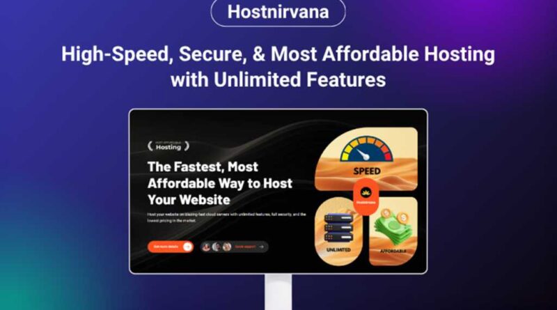 Hostnirvana Website Hosting: Lifetime Subscription (50 Websites)