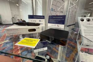 Sample ATSC 3.0 converter boxes at CES 2026