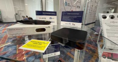 Sample ATSC 3.0 converter boxes at CES 2026