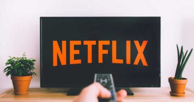 Netflix on a TV screen