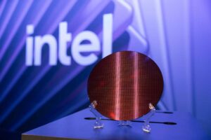 Intel Panther Lake wafer