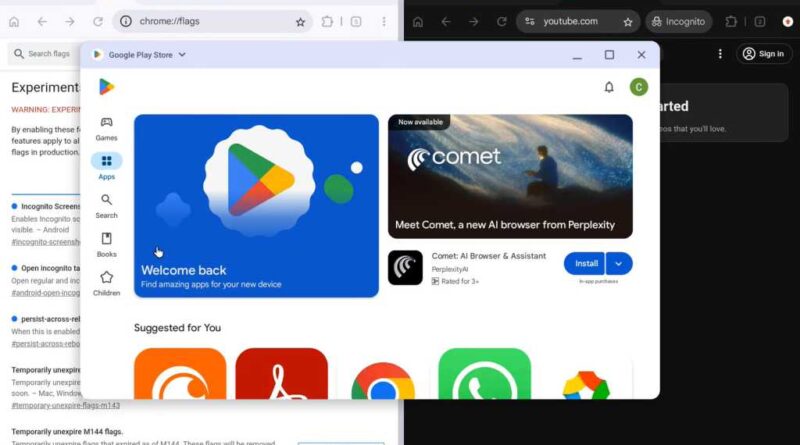 Google leaked screenshot of Aluminium OS first peek