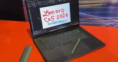 Lenovo Yoga Pro 9i Aura Edition at CES 2026