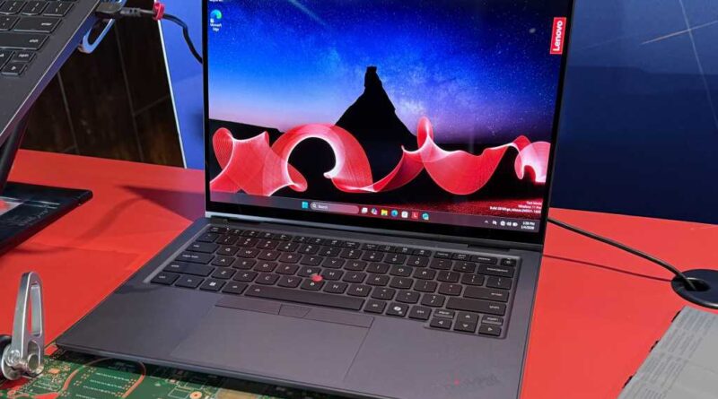 Lenovo ThinkPad X1 Carbon Aura Edition at CES 2026